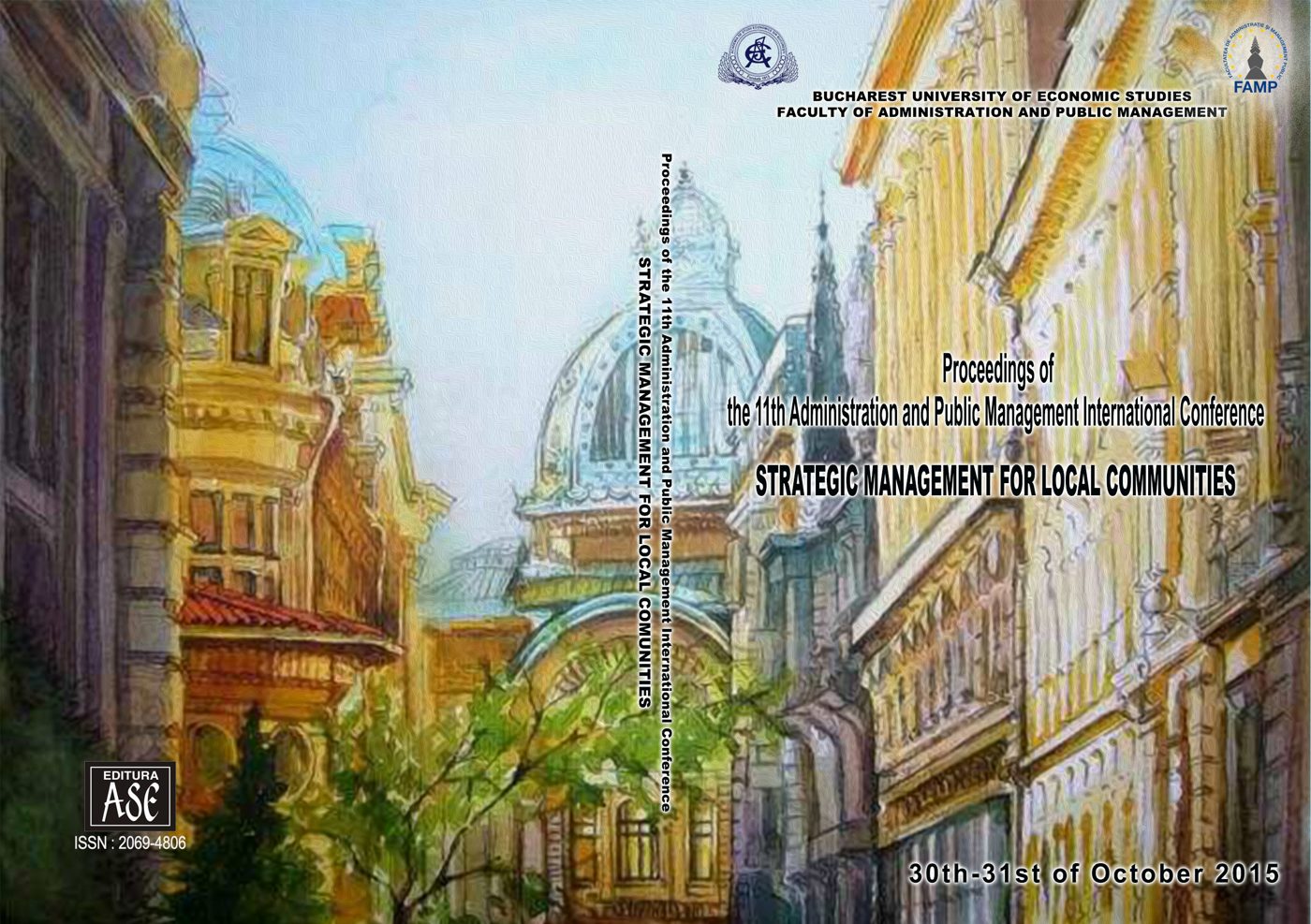 Cover of the proceedings volume 2015